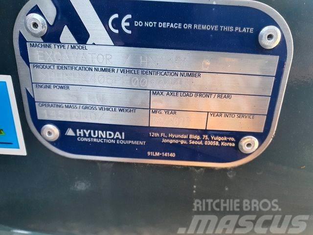 Hyundai HX140LC Roomikekskavaatorid