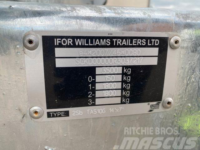 Ifor Williams TA35 for animal transport NEW,NOT REGISTRED 217 Loomaveohaagised