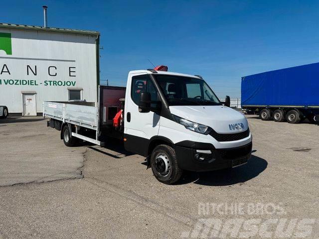 Iveco DAILY 70C17 with crane FASSI F50, E5 vin 461 Madelkaubikud