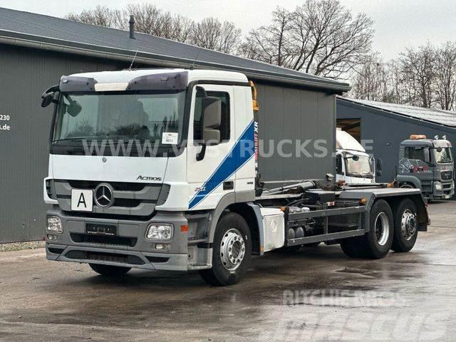 Mercedes-Benz Actros 2541 6x2 Euro5 HIAB-Abrollkipper Konksliftveokid
