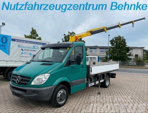 Mercedes-Benz Sprinter 519 CDI Pritsche / Hyva Kran 4,2m=600kg Madelkaubikud