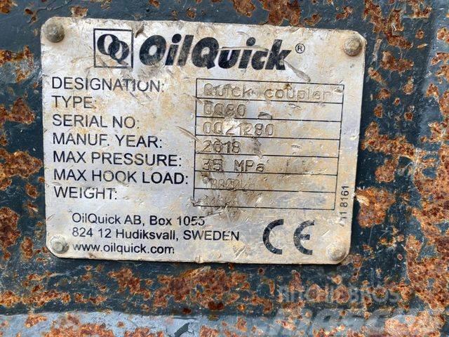  Oil Quick OQ 80 Schnellwechsler/CAT/Hitachi/Koma Muu
