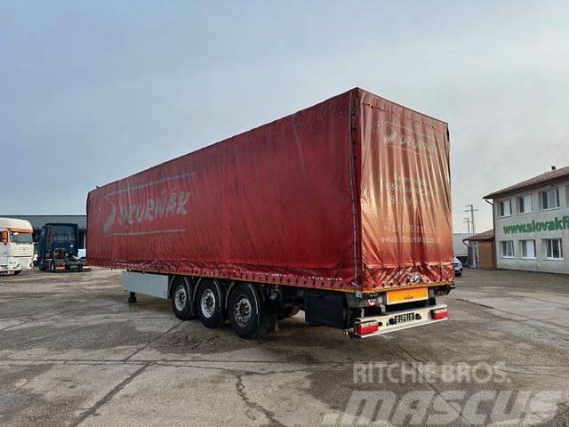 Panav galvanised chassis trailer with sides vin 612 Curtainsider semi-trailers