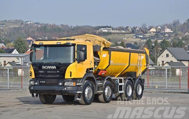 Scania P400 * Kipper / Apshfalt * 8x4 Kallurid
