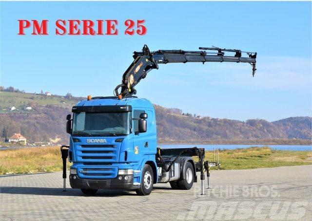 Scania R420 * Sattelzugmaschine + PM SERIE 25/FUNK *TOP Kraanaga veokid