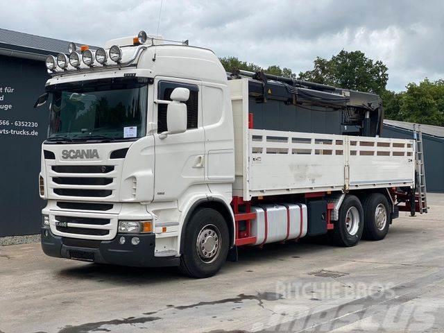 Scania R480 EU6 6x2 Retarder Lenk/Lift Hiab LK Madelautod
