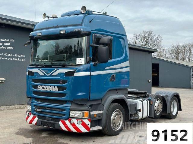 Scania R490 6x2 Lenk-/Lift Euro6 Schwerlast-SZM Sadulveokid