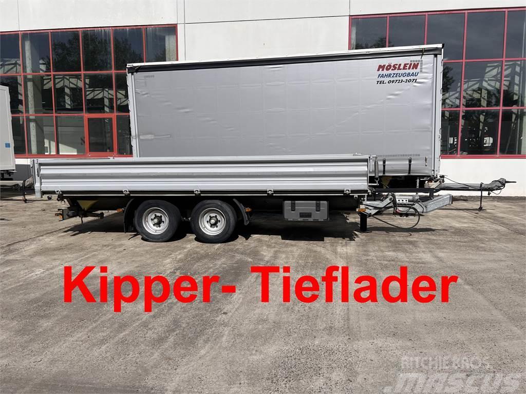  TK Tandemkipper- Tieflader, 5.53 m LadeflächeWeni Tipper trailers