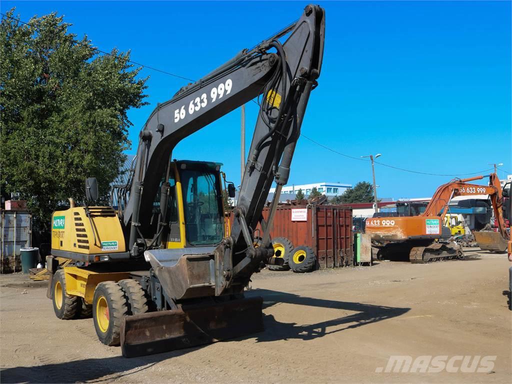 Volvo EW160 Ratasekskavaatorid