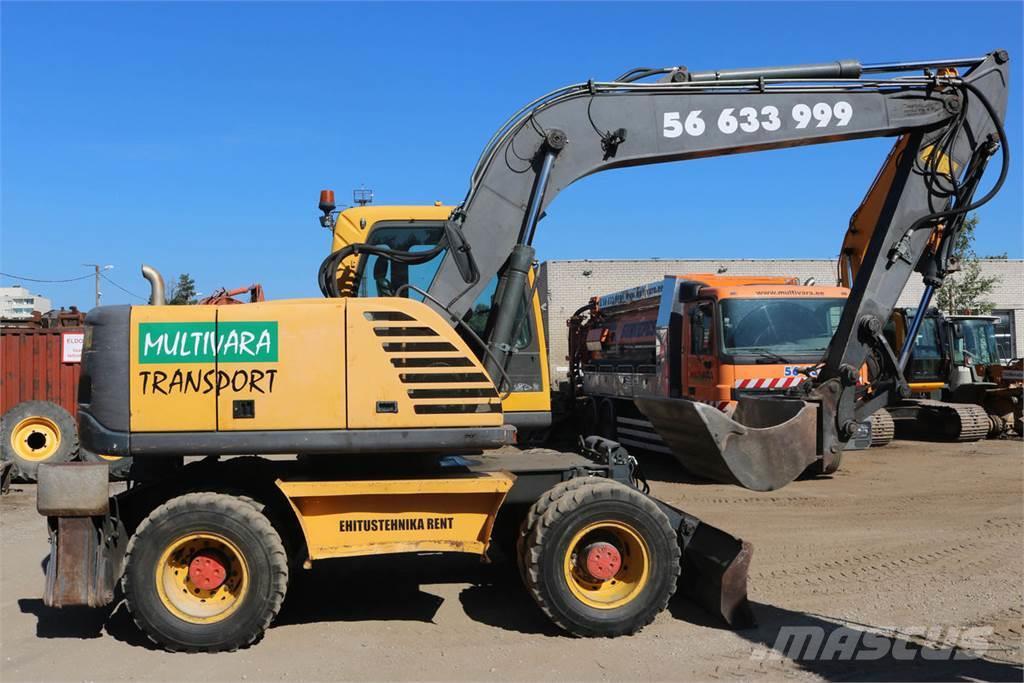 Volvo EW160 Ratasekskavaatorid