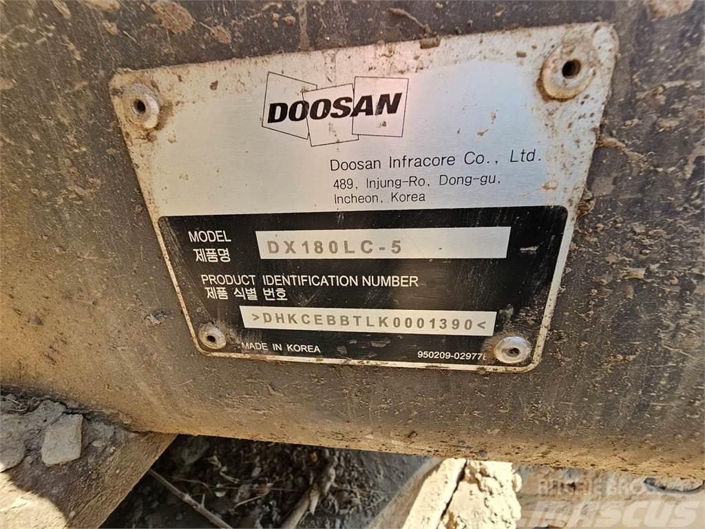 Doosan DX180LC-5 Roomikekskavaatorid