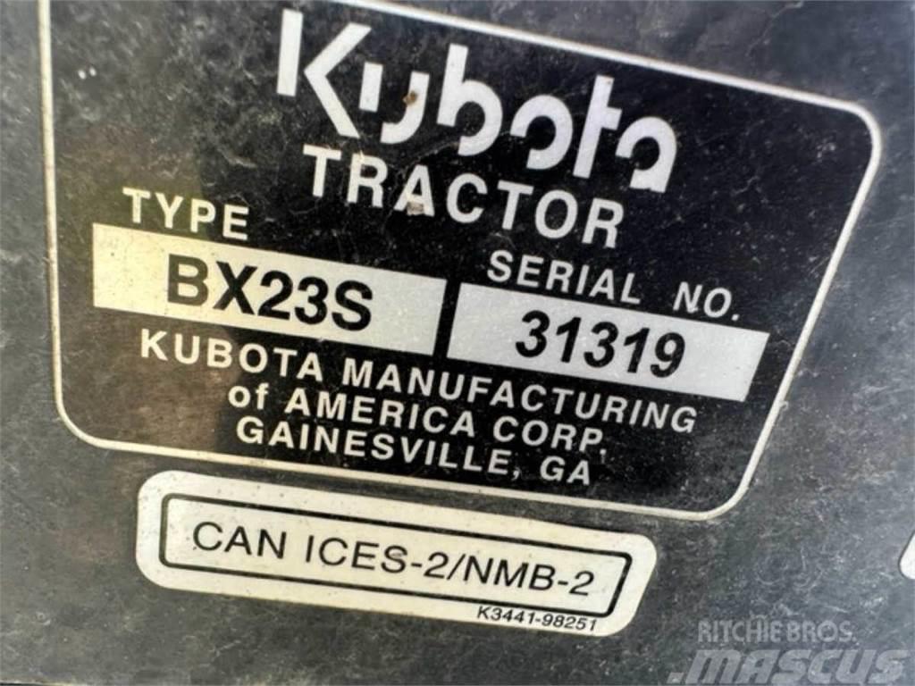Kubota BX23S 4x4 Rataslaadurid