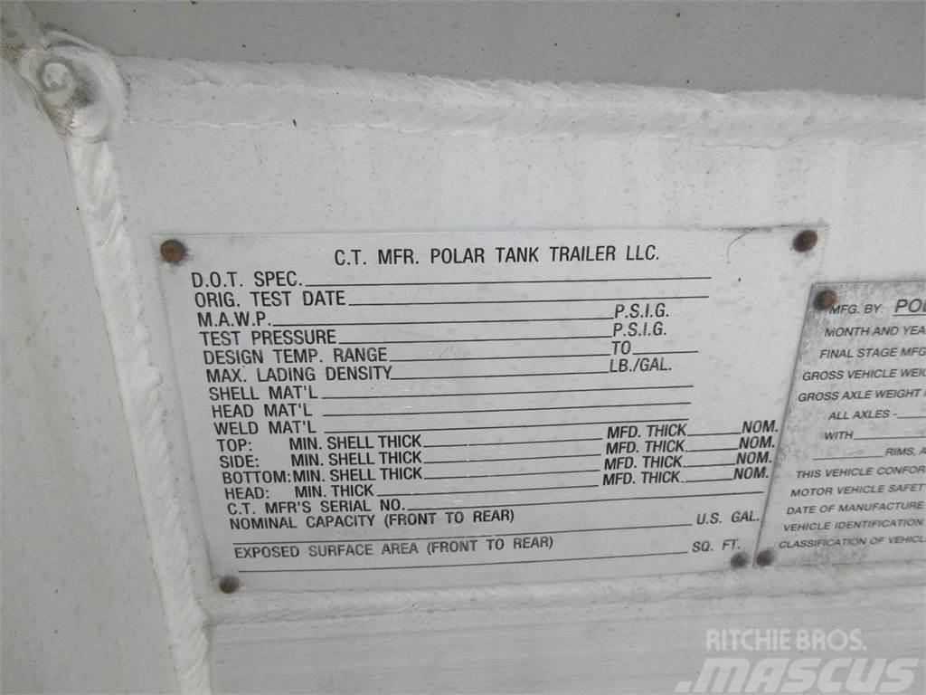 Polar 8400 GALLON CRUDE TANKER AIR RIDE WITH PUMP 200 BB Tsisternhaagised