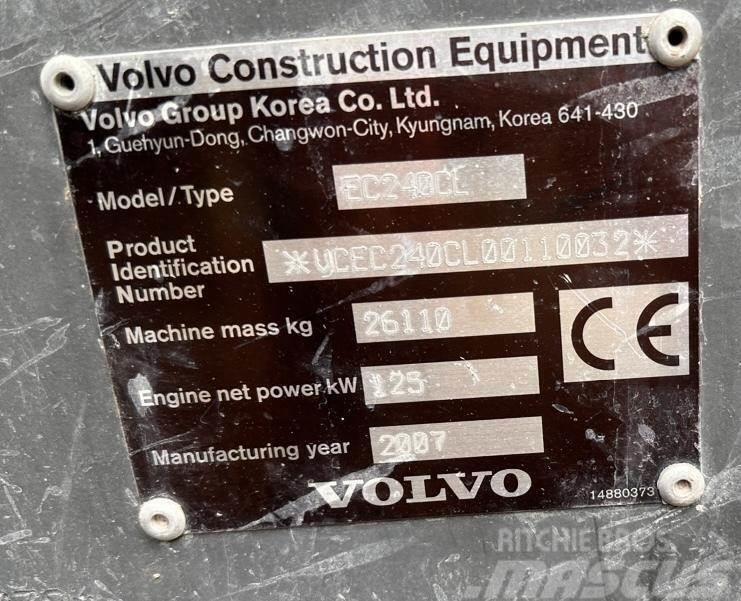 Volvo EC 240 CL Roomikekskavaatorid
