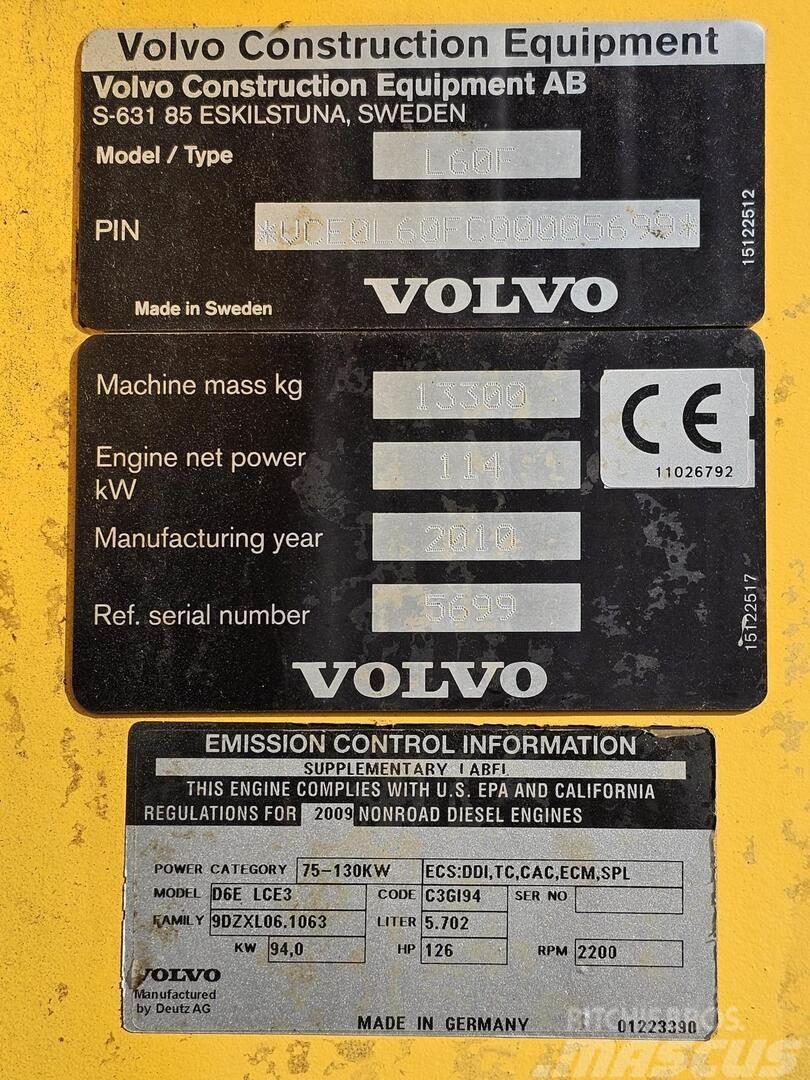 Volvo L60F Wheel loaders