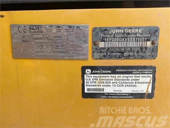 John Deere 350G LC Roomikekskavaatorid