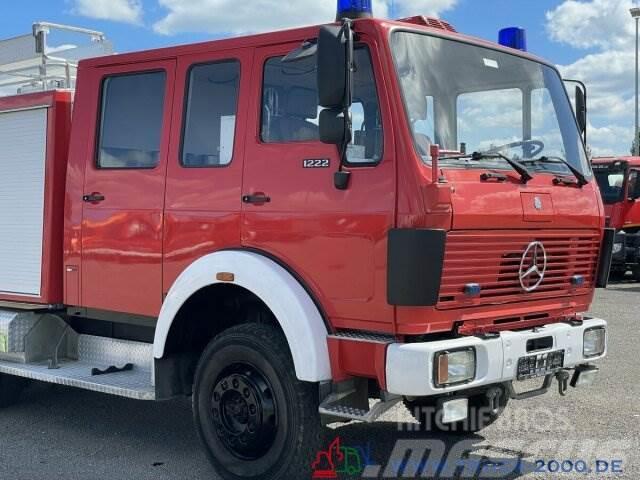 Mercedes-Benz LK 1222 4x4 Ziegler Feuerwehr 1620 L. Tank+Pumpe Furgoonautod