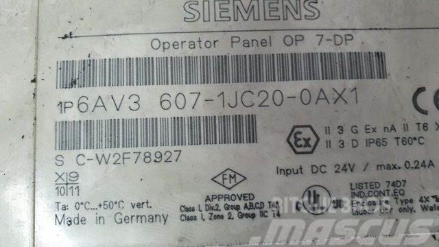 Siemens OP7 Elektroonikaseadmed