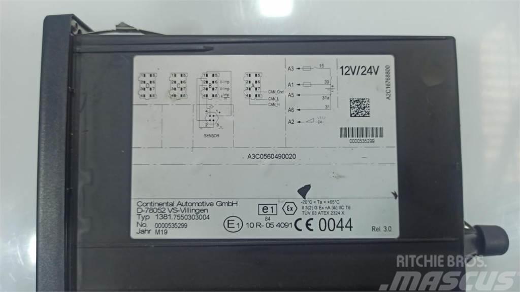  VDO /Tipo: DAILY Tacógrafo Universal VDO 12V / 24V Elektroonikaseadmed