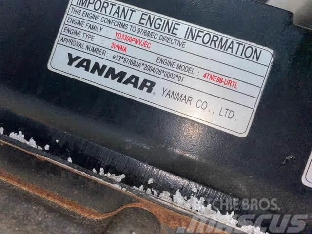 Yanmar /Tipo: V90 R.3.44-1 / Motor Yanmar 4TNE98 4TNVE98U Mootorid