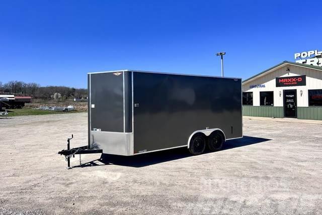 H&H Trailers® H10116 8.5 X 16' HH Flat Top V Nose Enc Other trailers