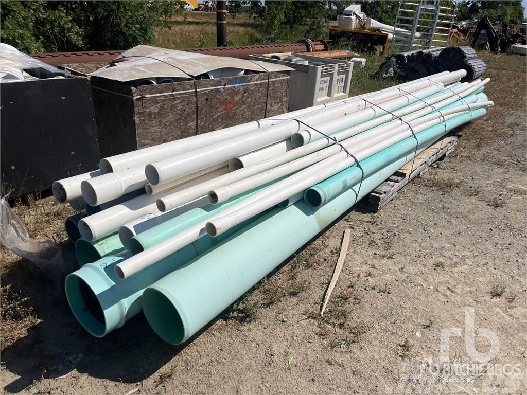  20 ft PVC, boxes of pipe fittings Kastmissüsteemid