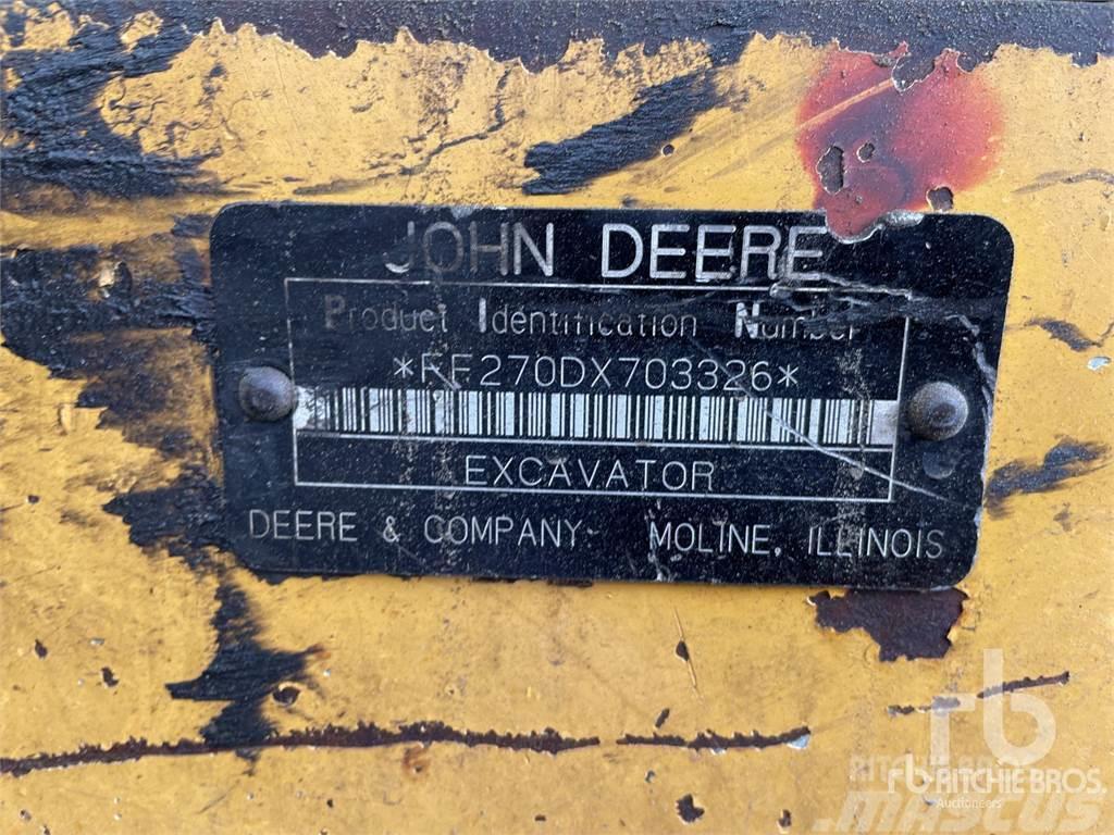 John Deere 270D LC Roomikekskavaatorid