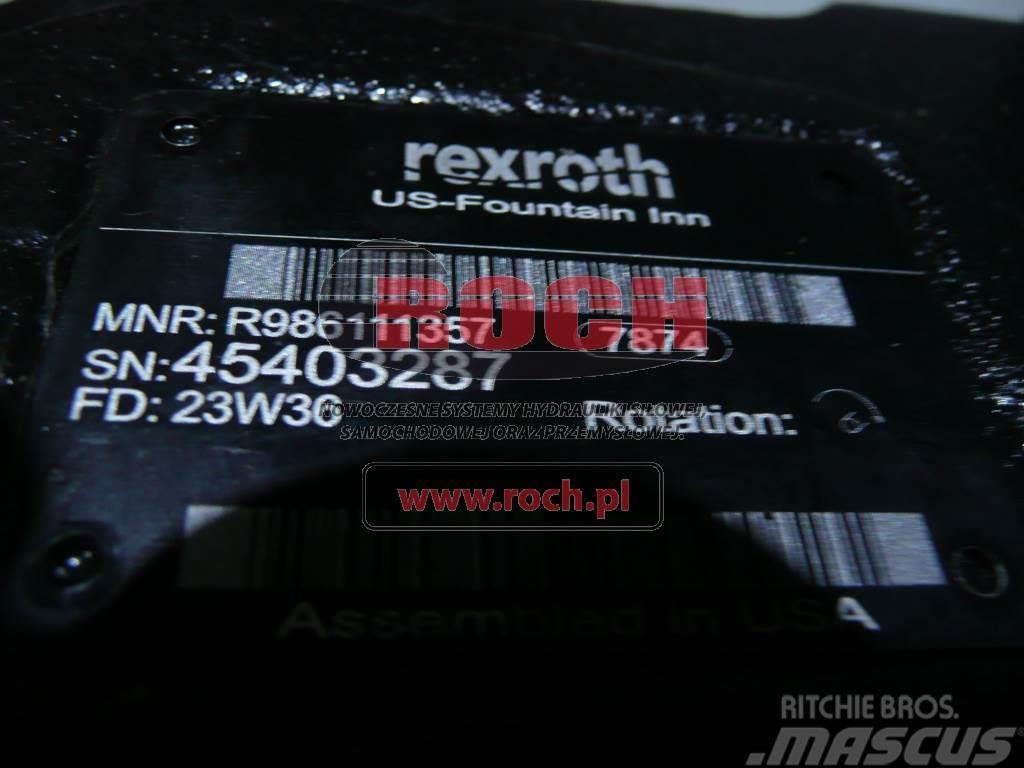 Rexroth A10VNO85 CAT 398-7480 Hüdraulika