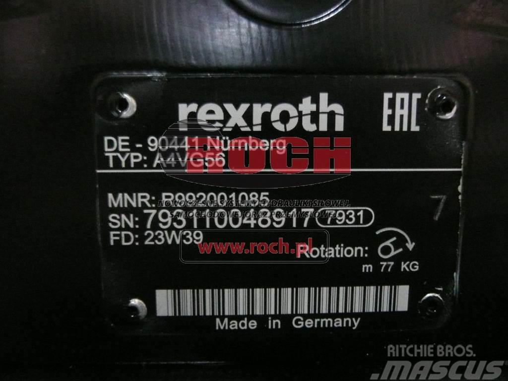 Rexroth AA4VG56 CAT 196-8429 Hüdraulika
