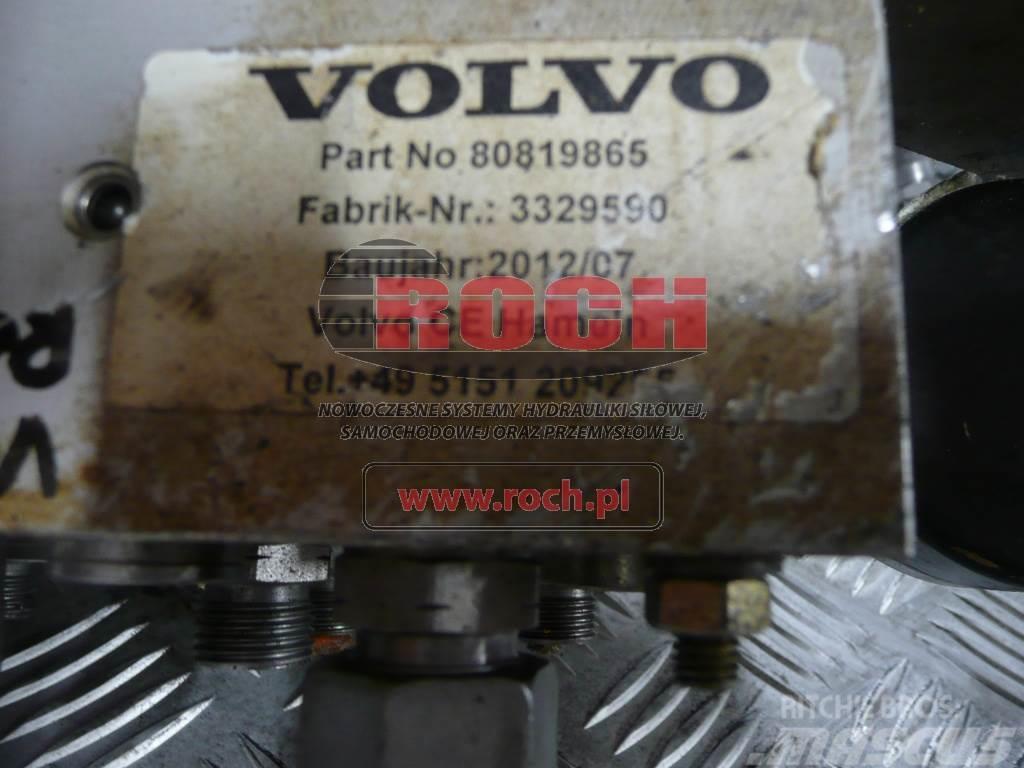 Volvo 80819865 3329590 + 2 CEWKI HYDAC+ MANOMETR Hüdraulika