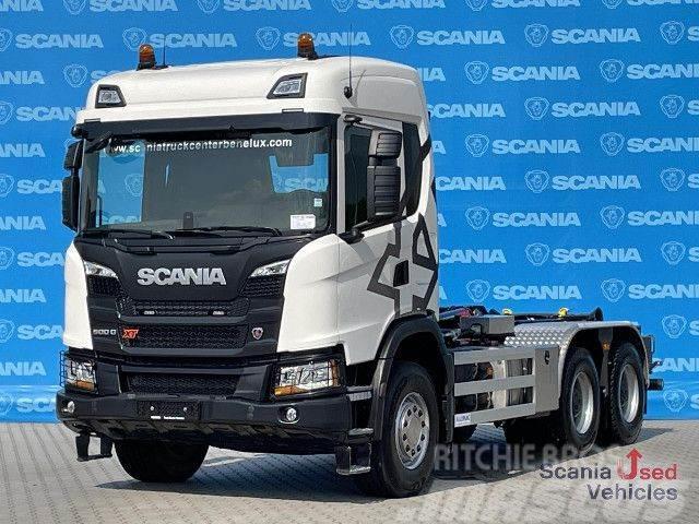 Scania G 500 B6x4HB, DIFF-L 20T HOOKLIFT, EX DEMO SUPER! Konksliftveokid