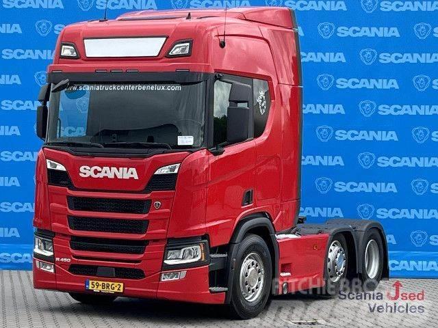 Scania R 450 A6x2/4NA RETARDER NAVI PTO Sadulveokid