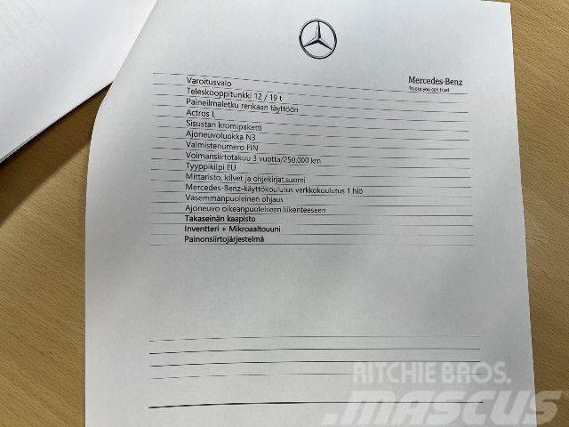 Mercedes-Benz Actros 3558L/NLA 8x4 Konteinerveokid