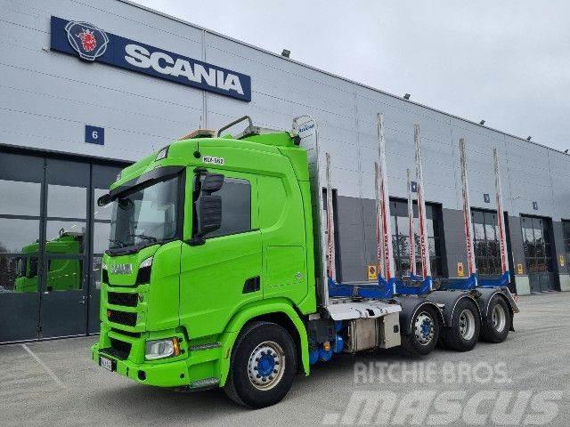 Scania R 650 B8x4/4NA, Korko 1,99% Raamautod