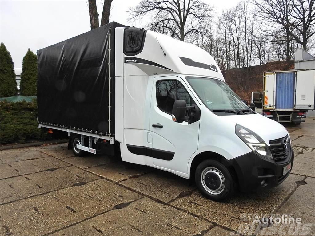 Opel Movano Curtain side + tail lift Flatbed / Dropside trucks
