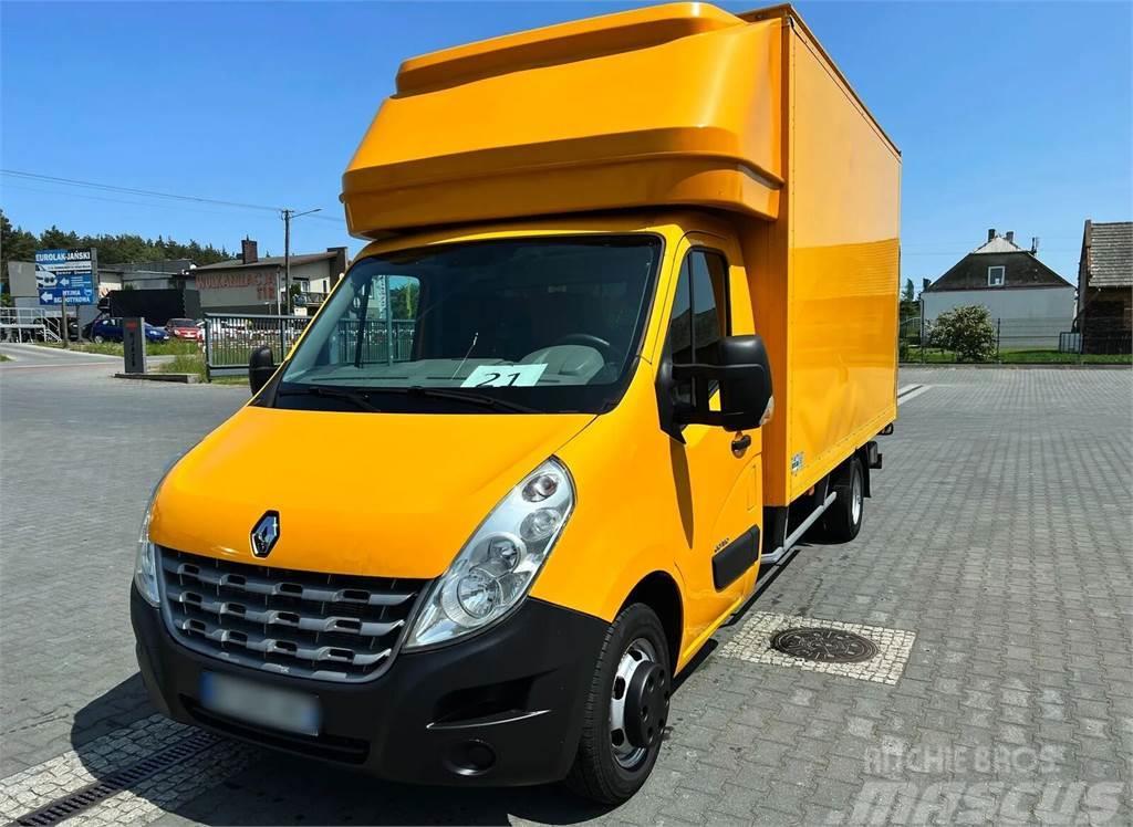 Renault Master 150 DCI Container + Tail Lift 750 kg Wheels Box body