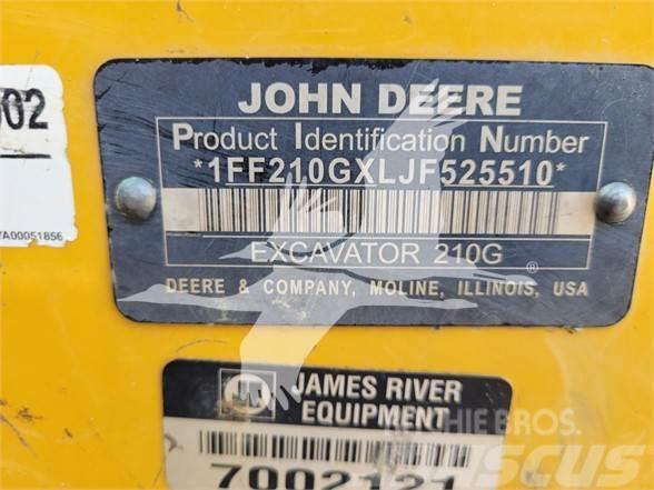 John Deere 210G LC Roomikekskavaatorid