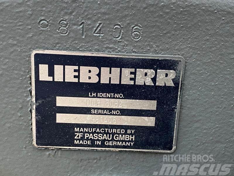 Liebherr A934 C Ülekandemehhanism