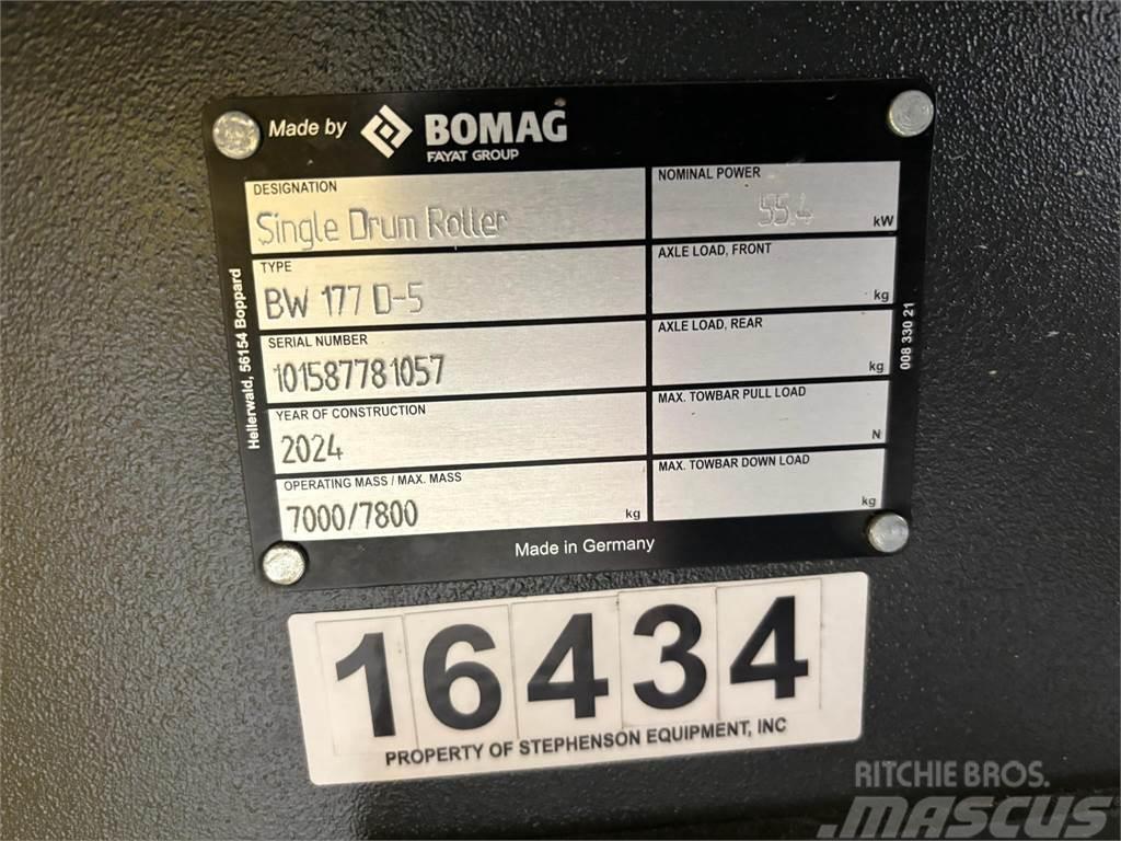 Bomag BW177D-5 Ühe trumliga rullid