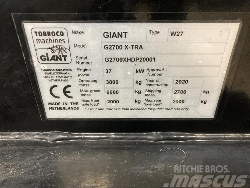 GiANT G2700 HD+ x-tra Dobbelt pumpe Väikelaadurid