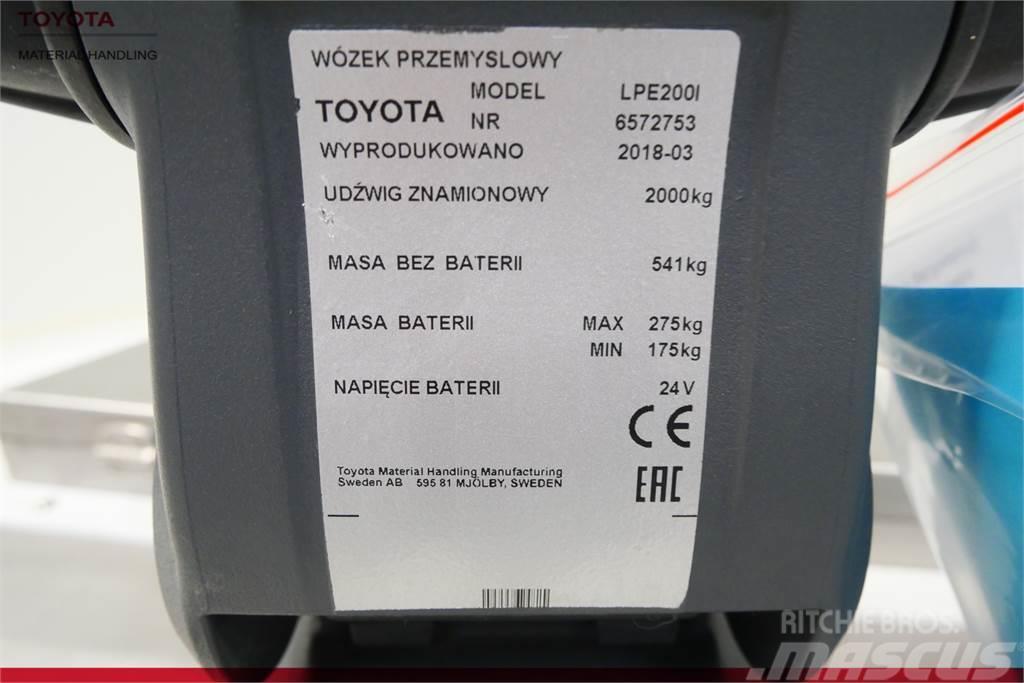 Toyota LPE200 INOX Platvormiga alusesiirdaja