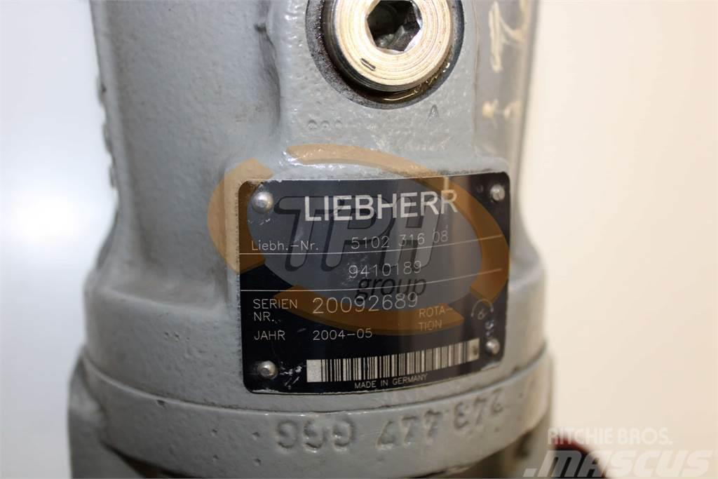 Liebherr 510231608 Hydraulik Motor A2FM32/61W-VAB010 Muud osad