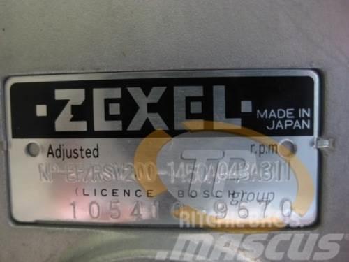  Zexel 894327-0570 Zexel Einspritzpumpe 4 Zylinder Mootorid
