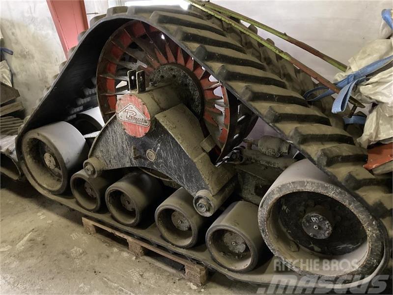 Poluzzi 34" brede bælte undervogn til CLAAS LEXION Lindid, ketid ja alusvankrid