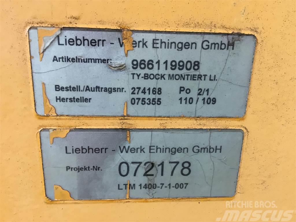 Liebherr LTM 1400-7.1 TY-bracket left pre-ass Kraanade varuosad ja varustus