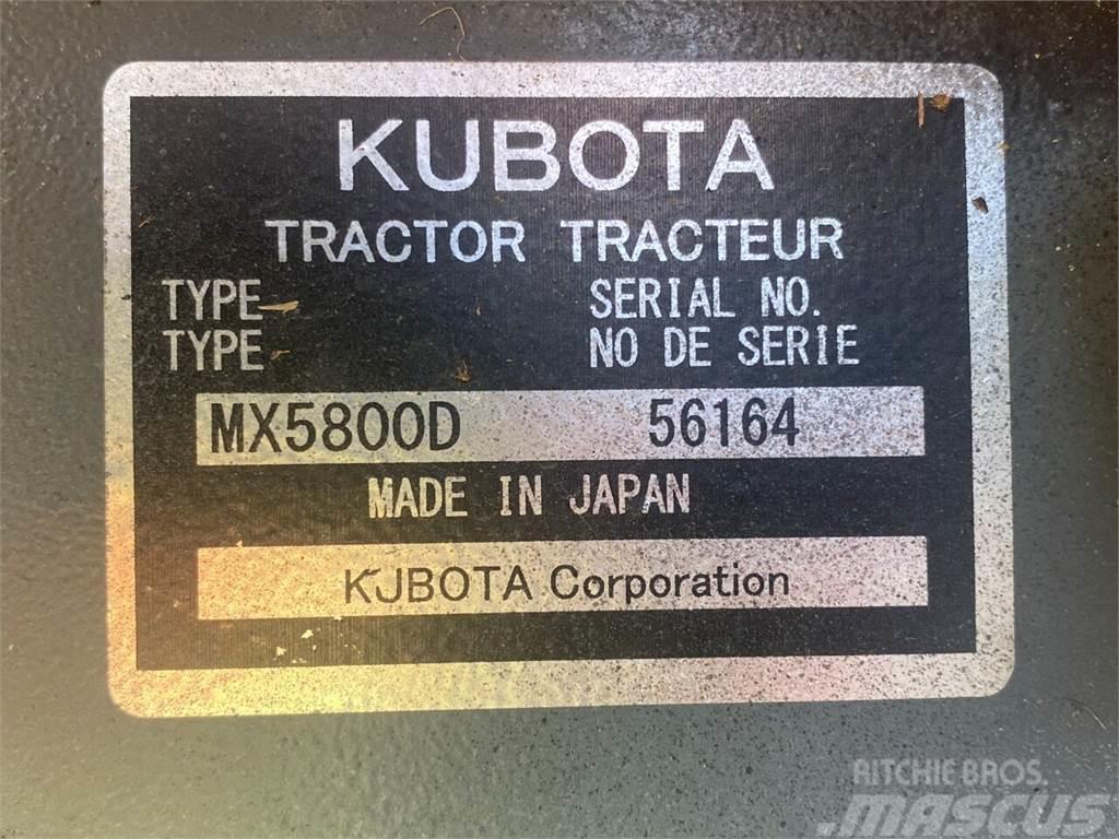 Kubota MX5800 Other