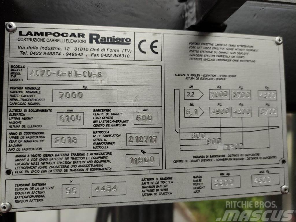  Raniero AC70-6-HT-CU-S Elektritõstukid