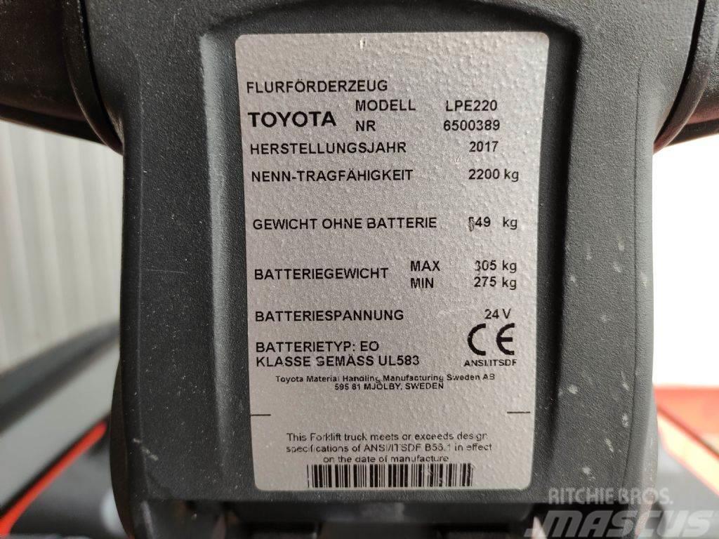 Toyota LPE220 Elektriline alusesiirdaja