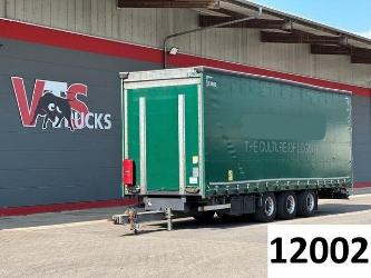 H&W HWZPS24 TRIDEM Curtainsider AH MEGA 70m³