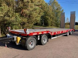 Humbaur 4-AKSELINEN + 10M KANSI + HYDRAULISET RAMPIT + LE